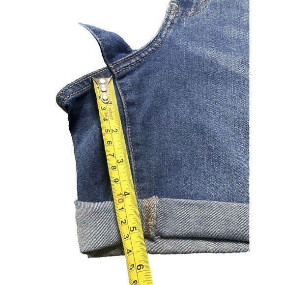 Old Navy Wow High Rise Jean Shorts Women’s 25 Roll Up Medium Wash Denim - Picture 5 of 6